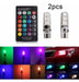 RGB LED Position Light with Remote T10 for Fiat Punto 2020 3