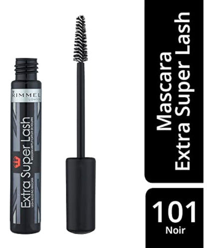 RIMMEL Extra Super Black Mascara, 0.27 oz 1