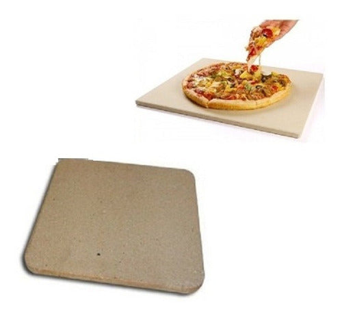 Fara Refractory Stone Pizza Plate for Oven Floor 0