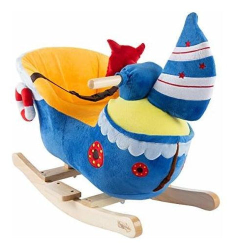 Happy Trails Rocker for Boats Toy-Kids Montan En Una Tela 0