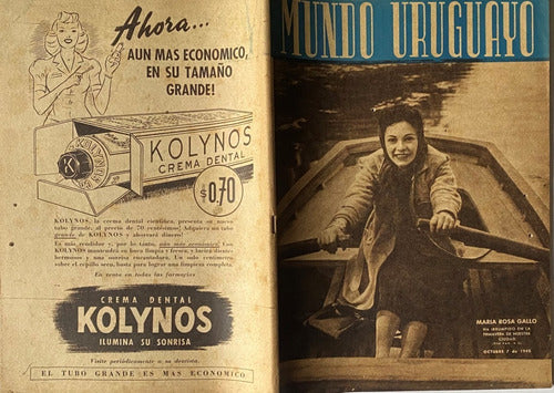 Mundo Uruguayo N° 1276 Versiones De La Guerra En Todos L1943 0