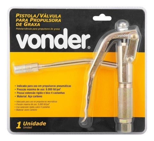 Pistola Para Propulsora De Graxa - Vonder 2