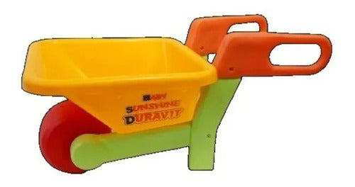 Complete Wheelbarrow Set with Bucket Shovel Rake Duravit 601 11