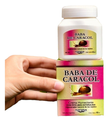 Crema Humectante Baba De Caracol 1