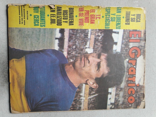 El Grafico Nº 2512 Año 1967 River Vs Boca Rattin Bonavena 6