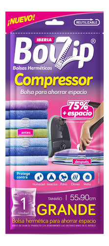 Iberia Bolzip Bolsa Hermetica Compressor Grande X1 0