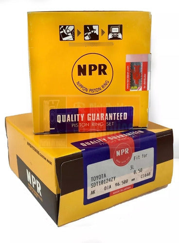 NPR Honda Fit 1.5 16v Engine Piston Ring Set L15A 0