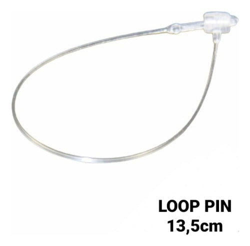 Plastic Manual Loop Pins for Tags 13.5cm x 5,000 units 1