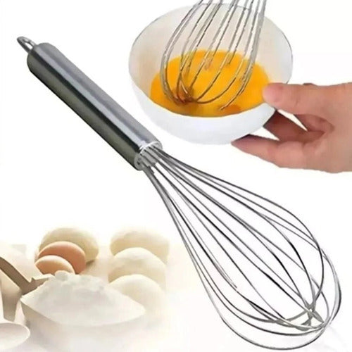 Epiphany Home Deco 30cm Stainless Steel Whisk 2