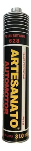 Artesanato Sellador Poliuretano 628 Automotor Negro Cartucho X 310ml 0