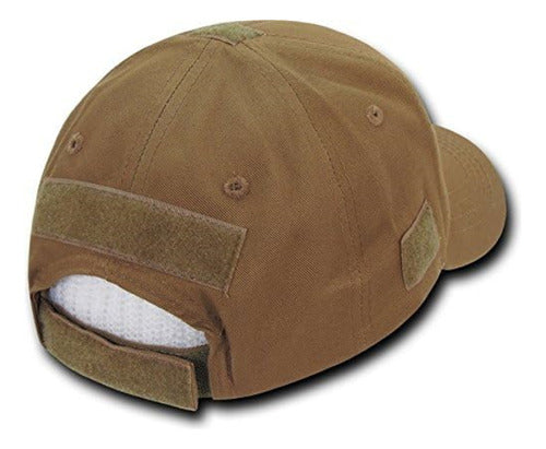 Rapdom Tactical Low Crown Structured Cap, Coyote 2