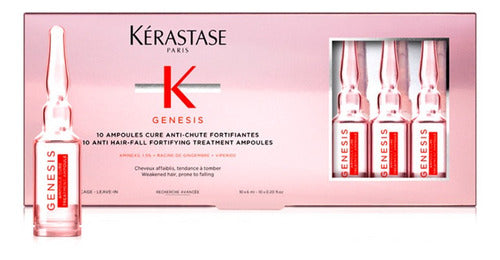 Kérastase Ampoules Cure Anti-Chute Fortifiant (10 X 6 Ml) 0