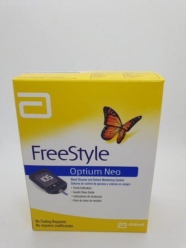 Abbott Optium Neo Freestyle Glucose and Ketone Monitor Kit - New 1