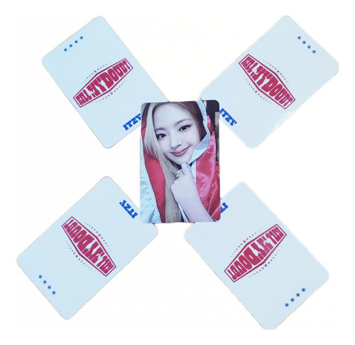 Hikari Tarjetas Itzy Fanmade Photocards Set X25 0