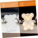 Teddy Bear Infant LED Night Light Vintage Design Bedside Lamp 9