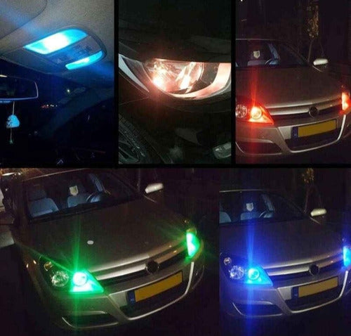 Luz De Posicion T10 Led Rgb Para  Chevrolet Cobalt 2020 4