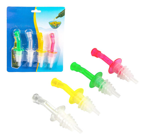 Mas Casa Set X 4 Picos Para Botella New Home 0412 Sr 0