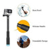 Vvhooy - Waterproof Extendable Selfie Stick for GoPro 4