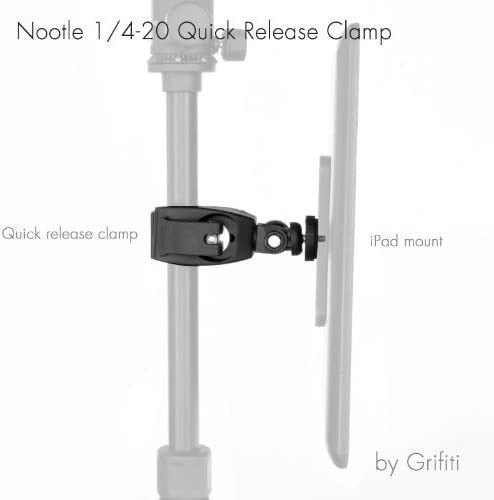 Grifiti Cell Phone Holder Tube Clamp - Black 5