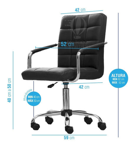 Diseños Modernos SA Executive Chair Office Desk + Shipping 2