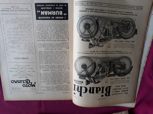 Revista Motociclismo N° 19 Año 1933 Epoca Fascismo 4