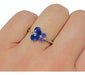 Beautiful Butterfly Ring with 925 Silver Stone Gift Ap 360 12
