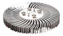 Aluminum Spiral Round Heat Sink Radiator Pair 0