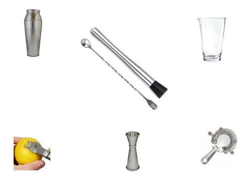 NR Professional Bahia Cocktail Shaker Set 7 Pz 0