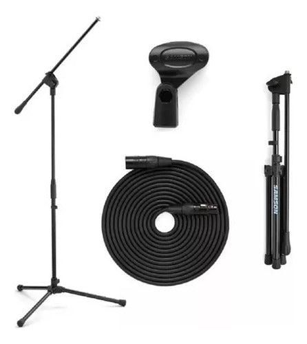 Samson Mk10x Lightweight Microphone Stand + Acc Prm 0