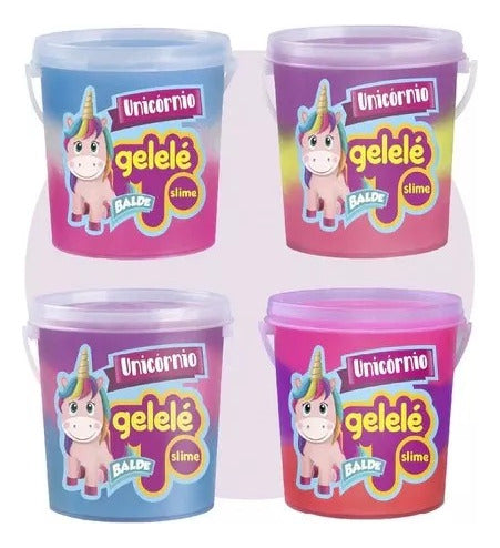 Gelele Slime Unicorn Soft Pot 457g Assorted Aroma 1