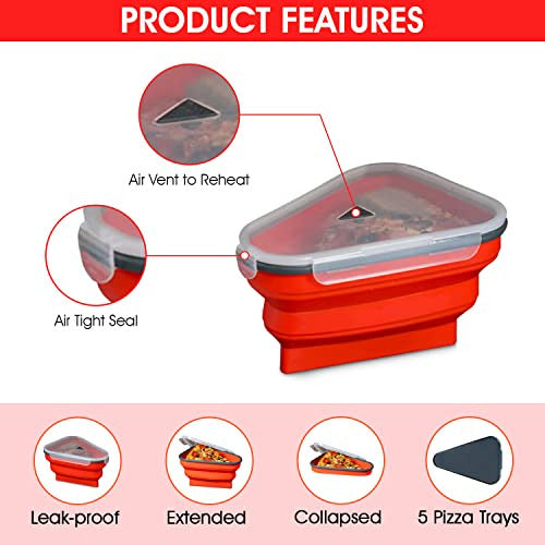 EZAR Reusable Pizza Storage Container 1