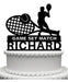 Personalized Tennis Player Cake Topper Decoration - PLA - PATATA 3D 1