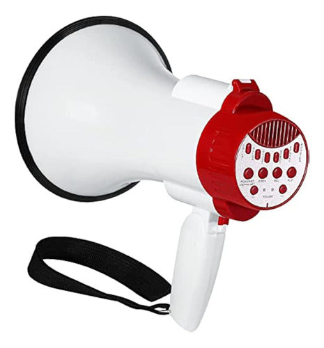 Playroute Megáfono Bullhorn | Altavoz De Bocina De 0