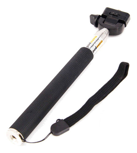 Bastão Extensor Pau De Selfie Monopod De Aço Gopro Sjcam 4