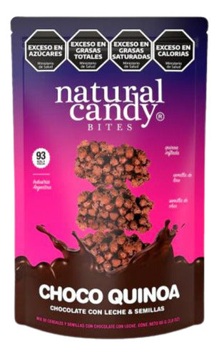 Choco Quinoa Chocolate Con Leche Natural Candy 80 Gr 0