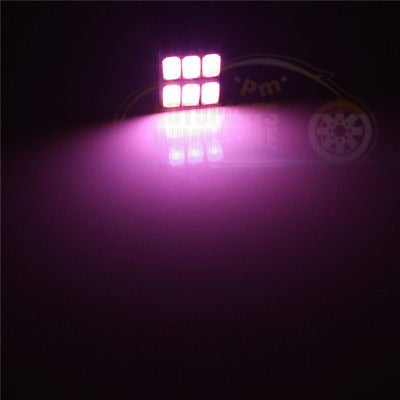 Chevrolet 16pcs LED Interior Light Package in Pink-Purple 4