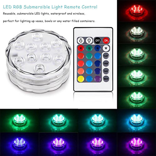 Onerbuy RGB Color Changing Accent Light with Remote Control for Parties 2