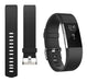 4 Mallas Large Para Fitbit Charge 2 Negro / Negro / Negro / 5