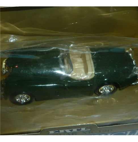 Auto Jaguar Xk120 1948 Ertl Escala 1:43 Colección Metal 2