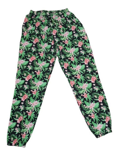 XX Capri Modal Printed Pant with Pockets, Sizes 8 to 12 2