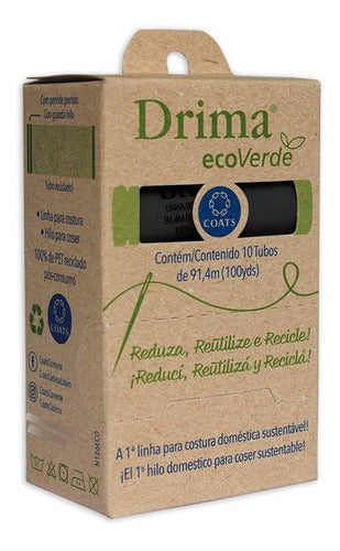 Drima Eco Verde 100% Recycled Eco-Friendly Thread by Color 25