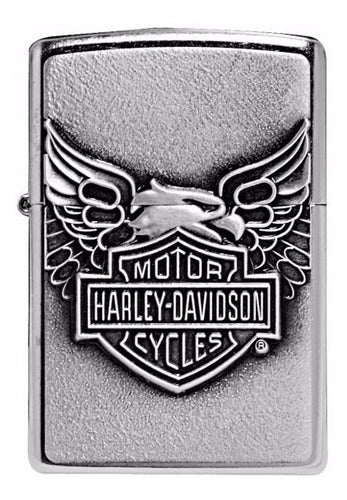 Zippo Genuine Lighter Model 20230 Harley Davidson + Combo 1