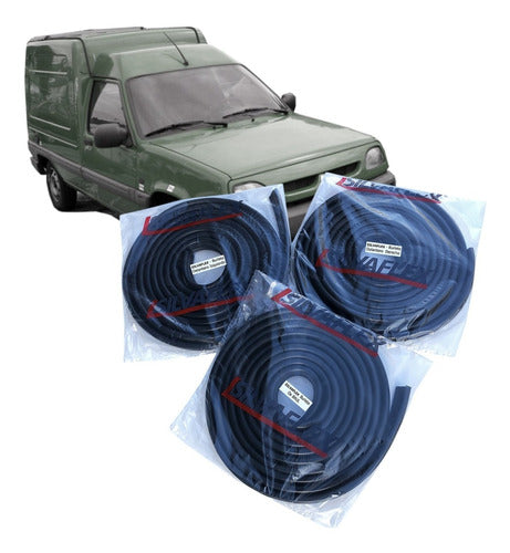Weatherstrips Front Doors + Tailgate Renault Express 0
