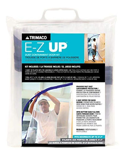 Trimaco E-Z Up Dust Containment Door Kit 54740 0