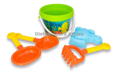 Duravit Beach Toys Bucket Shovel Rake Strainer and Mold Set 0