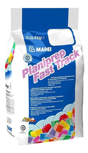 Mortero Cementicio Planiprep Fast Track Mapei Bolsa 4kg 0