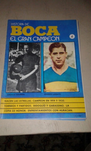 Historia Boca El Gran Campeon Futbol Nº 4 0