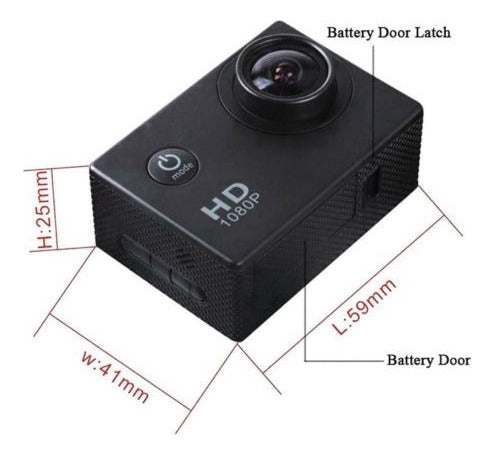 Mini DV Sports Action Camcorder 1080p Full HD Video Camera 4