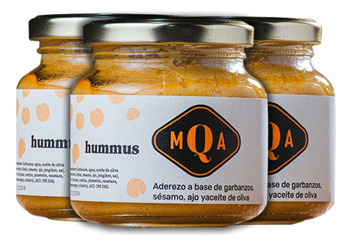 Hummus MQA - Pack of 3 Units - 220 g Each 0