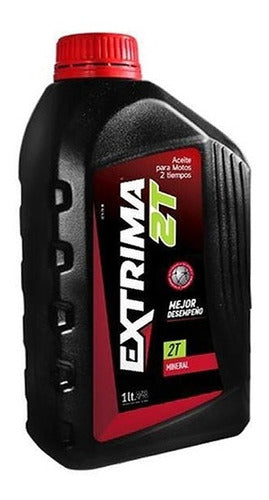 Extrima Lubricante Moto 2t Mineral 1lt X6u 1